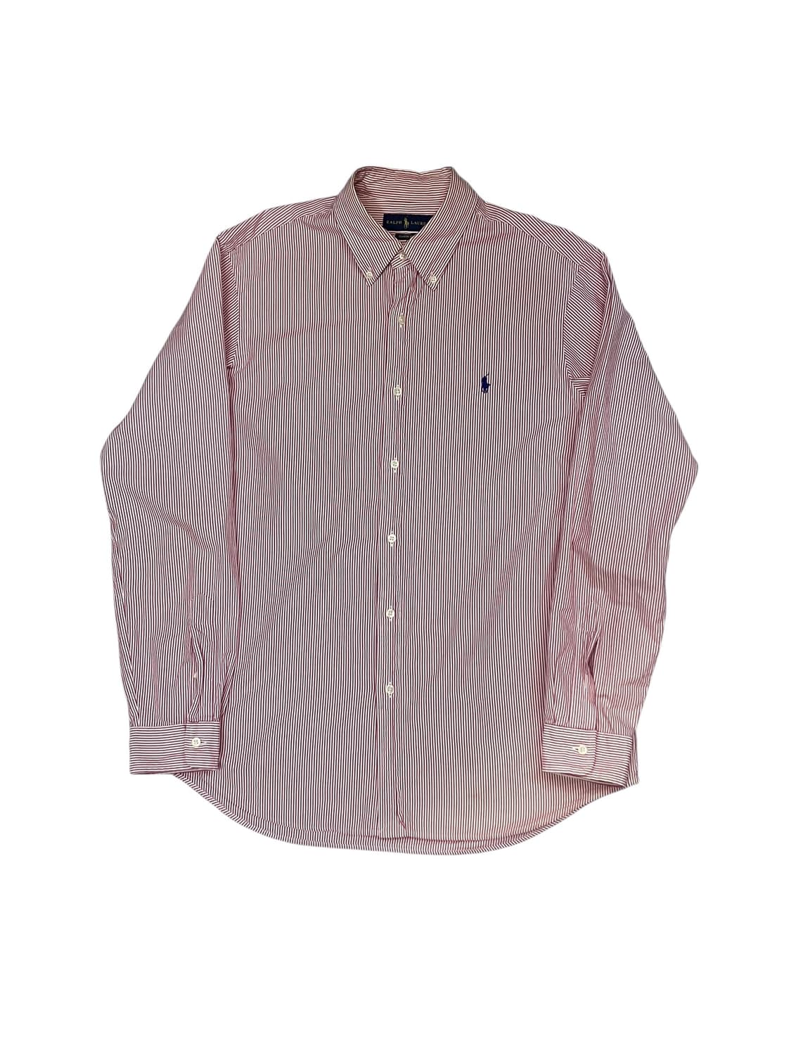 폴로 랄프로렌 스트라이프 셔츠 레드 L  #csz3699  상품이미지3