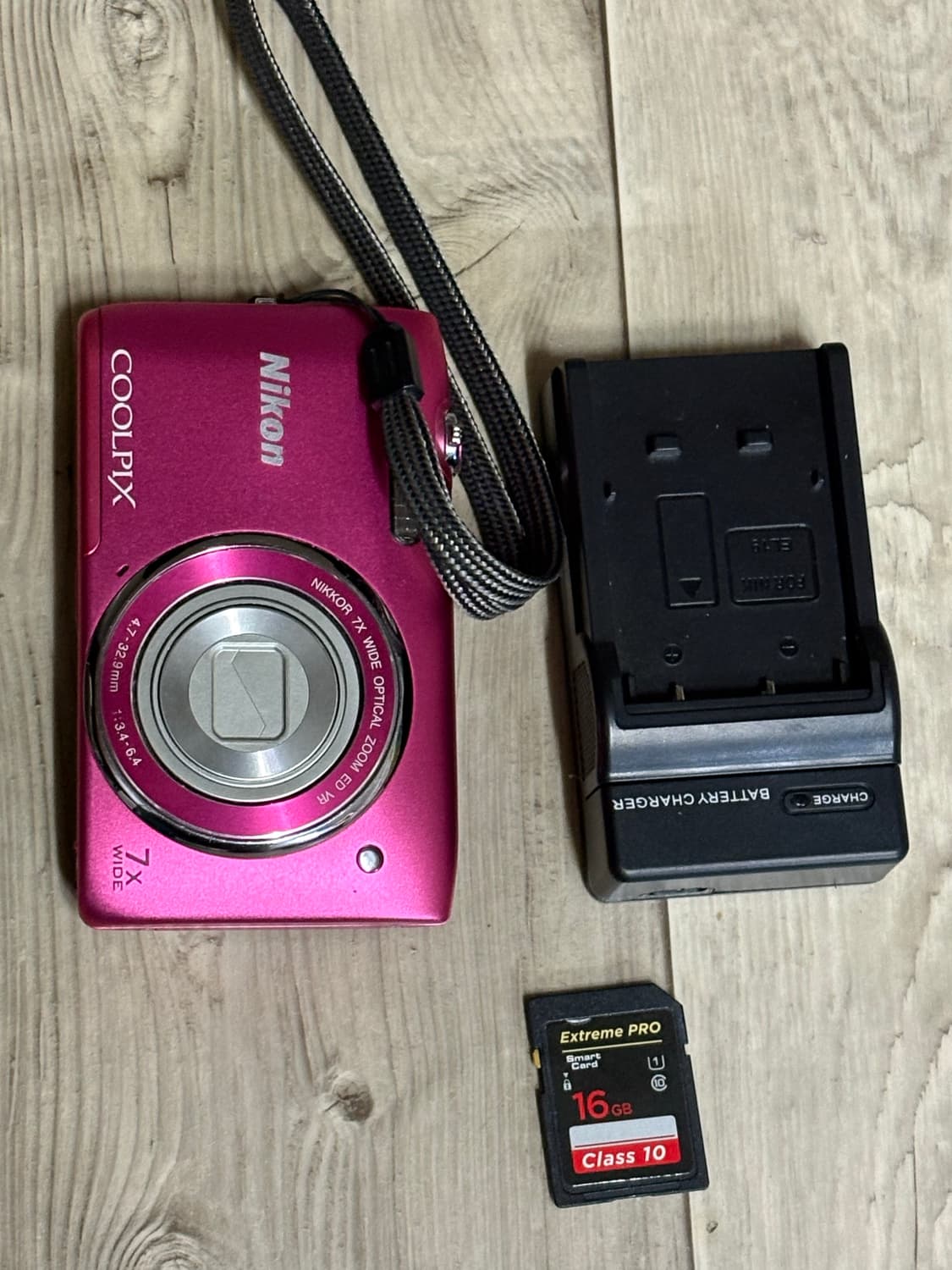 nikon coolpix 니콘 쿨픽스 S3500 핑크 상품이미지1