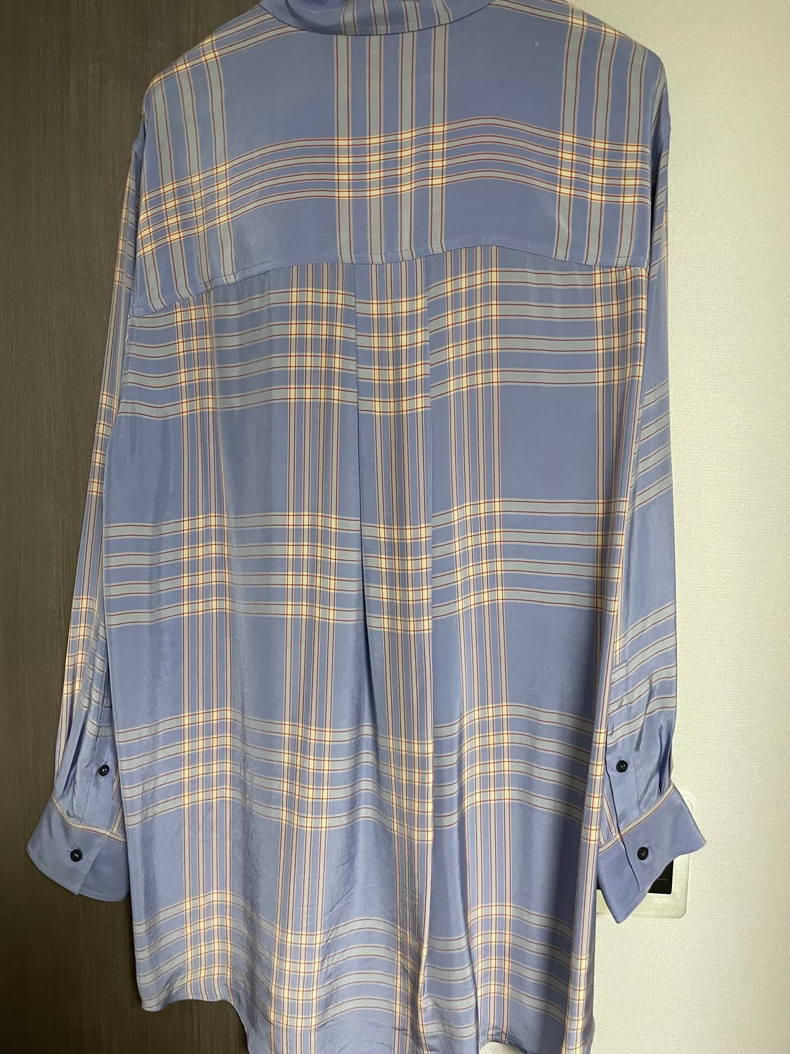 마르니 남성 오버핏 체크셔츠 상품이미지3