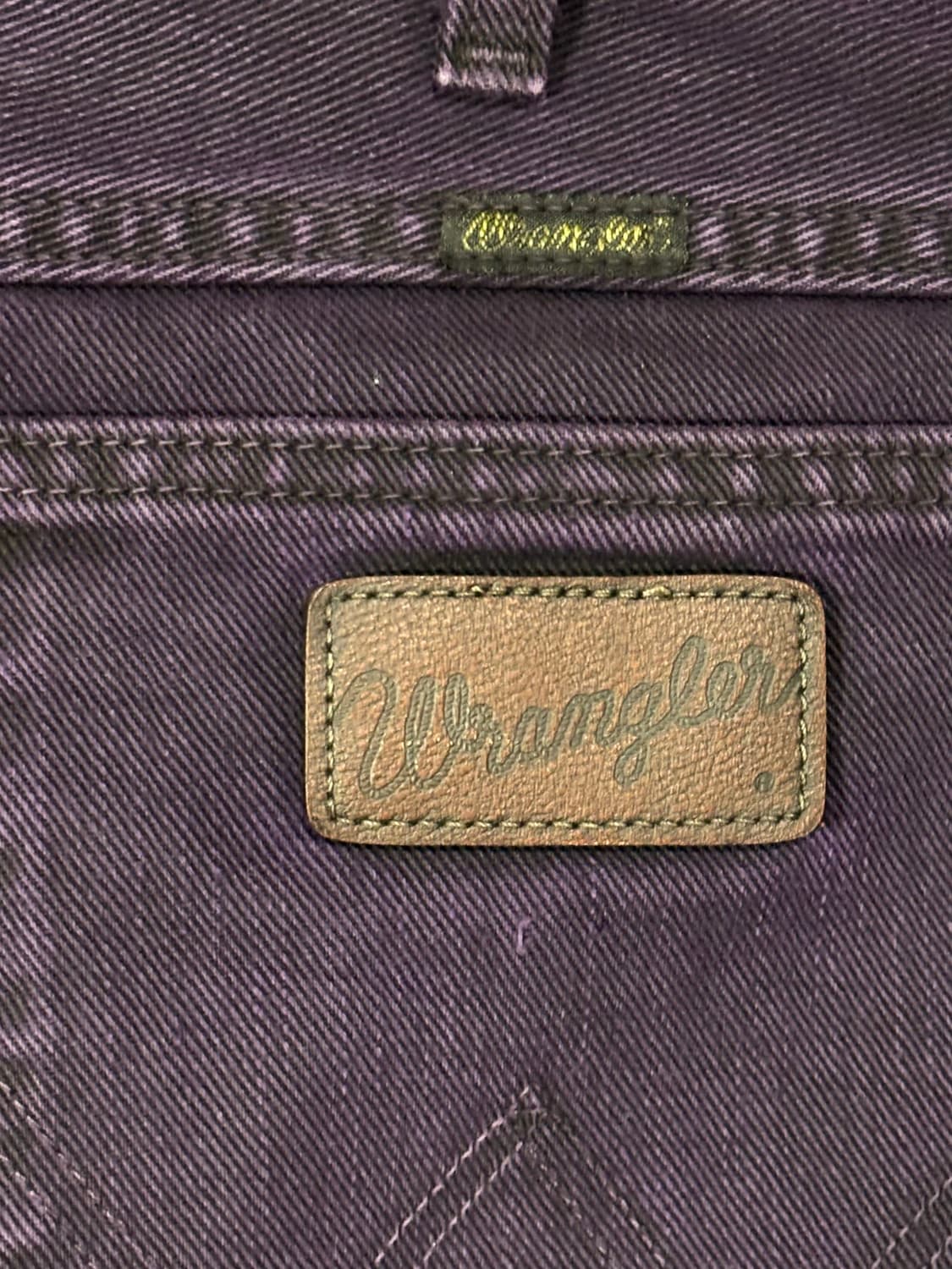 90s 랭글러 퍼플 부츠컷 데님팬츠 빈티지 청바지 상품이미지5