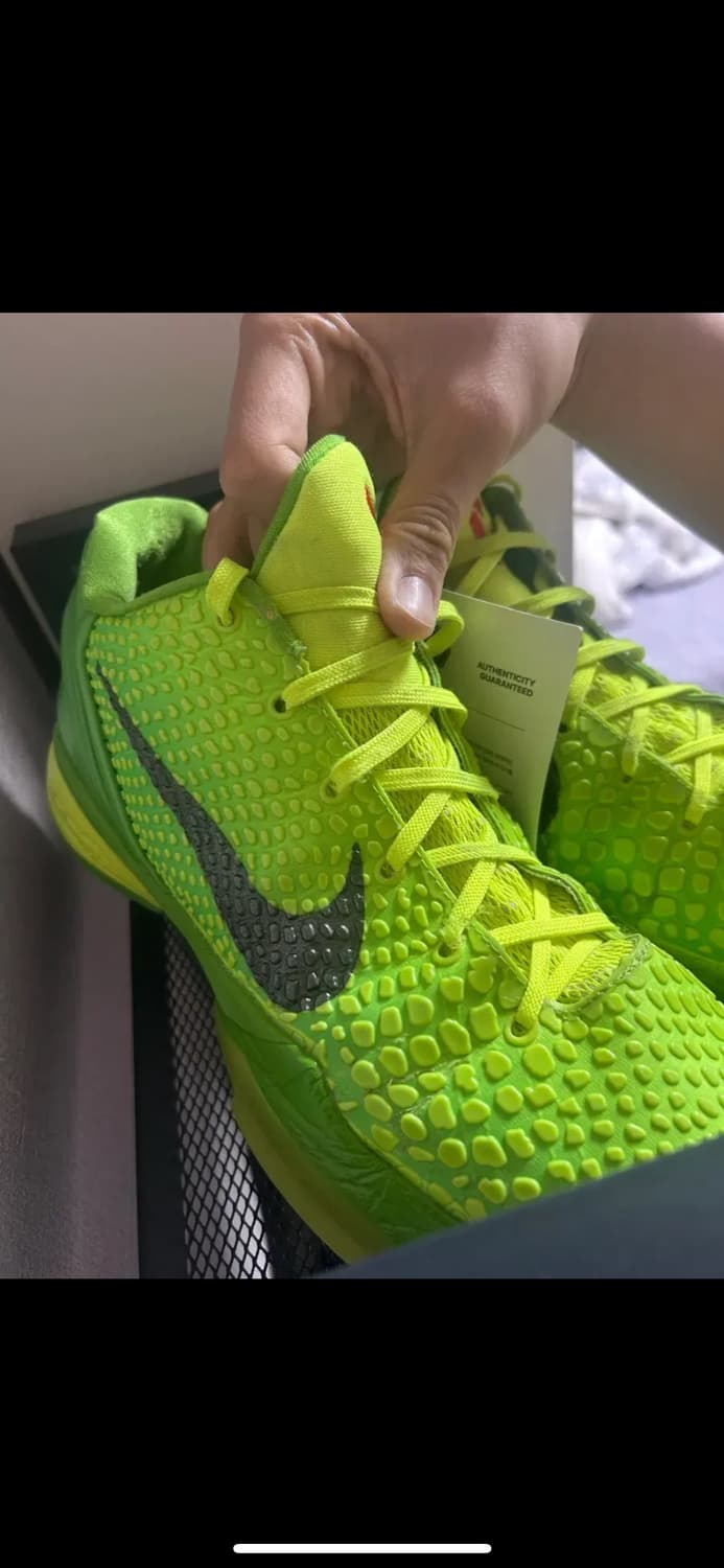 [290] 코비6 프로트로 그린치 상품이미지5