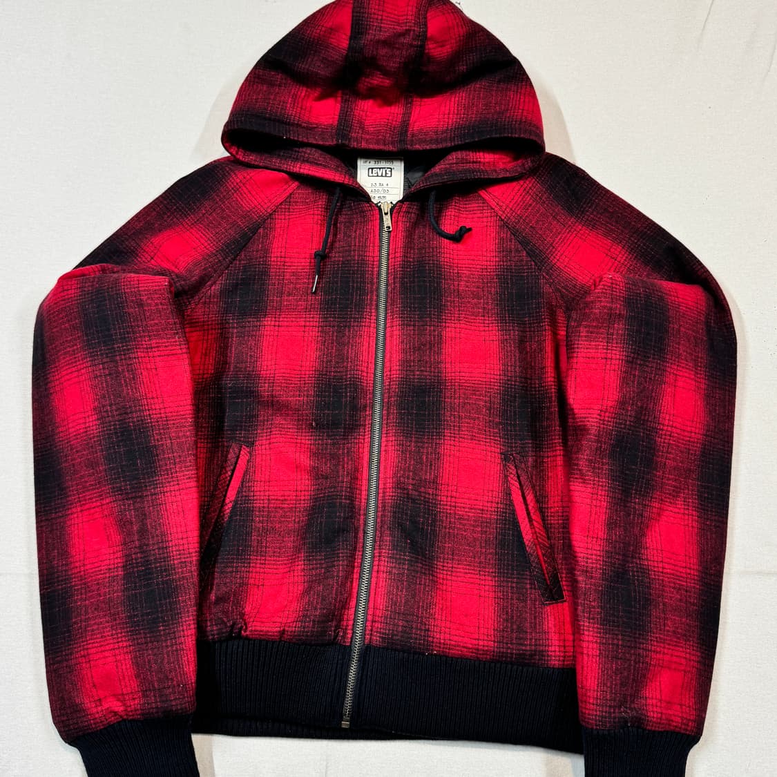L) 리바이스 울 후드집업 자켓 상품이미지2