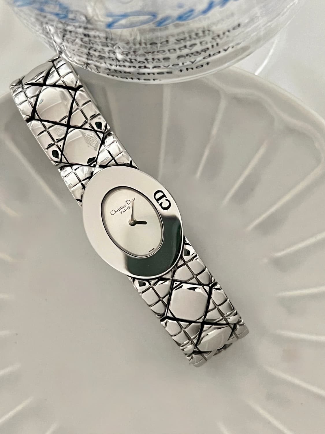 디올 까나쥬 패턴 브레이슬릿 시계 / 정품감정. 케어 상품이미지5