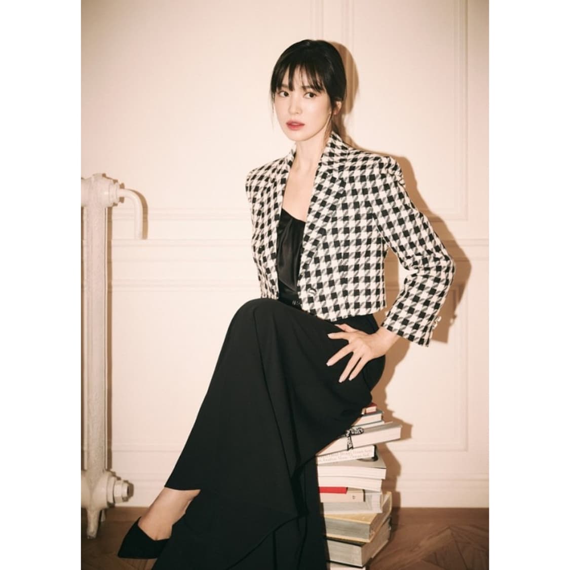 미샤 23 크롭 체크 자켓 [새상품] 상품이미지2