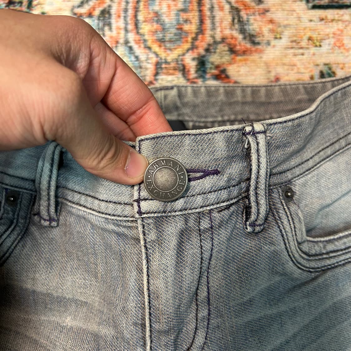 [27] 아르마니 익스체인지 부츠컷 데님팬츠 상품이미지3