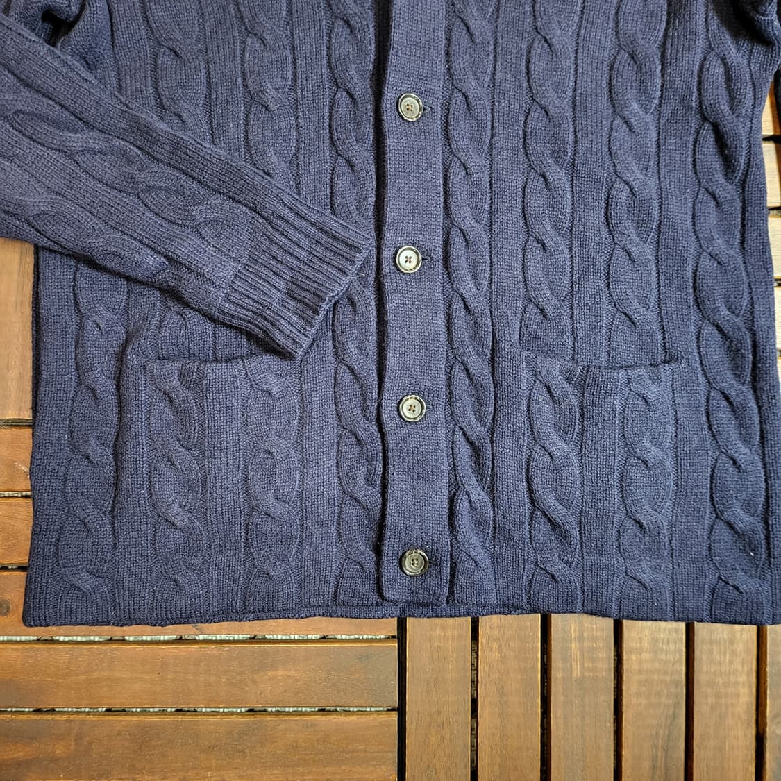 폴로 랄프로렌 니트 카디건 (M) 상품이미지4