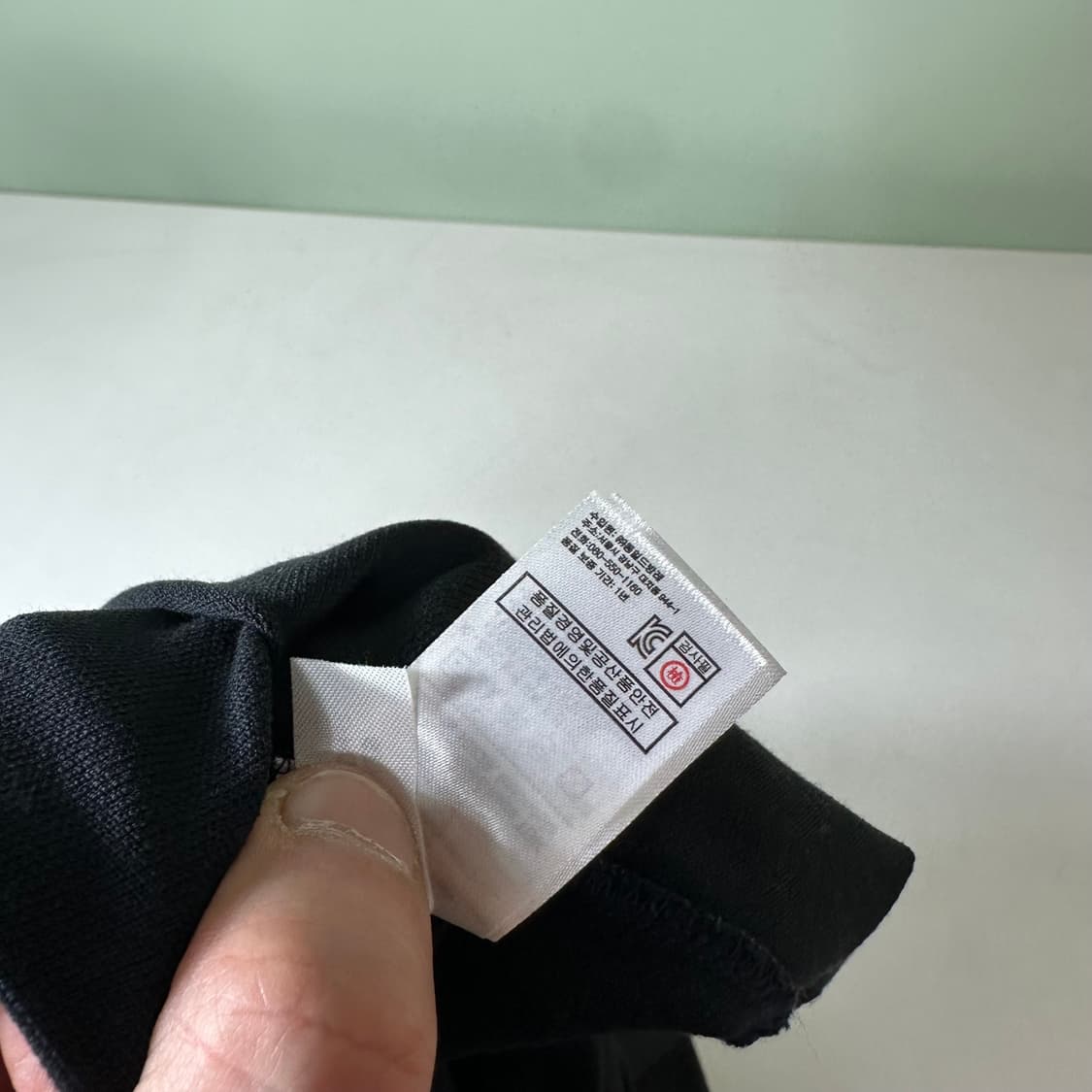 4 95 M 라코스테 블랙 기본로고 PK 반팔카라티 상품이미지7