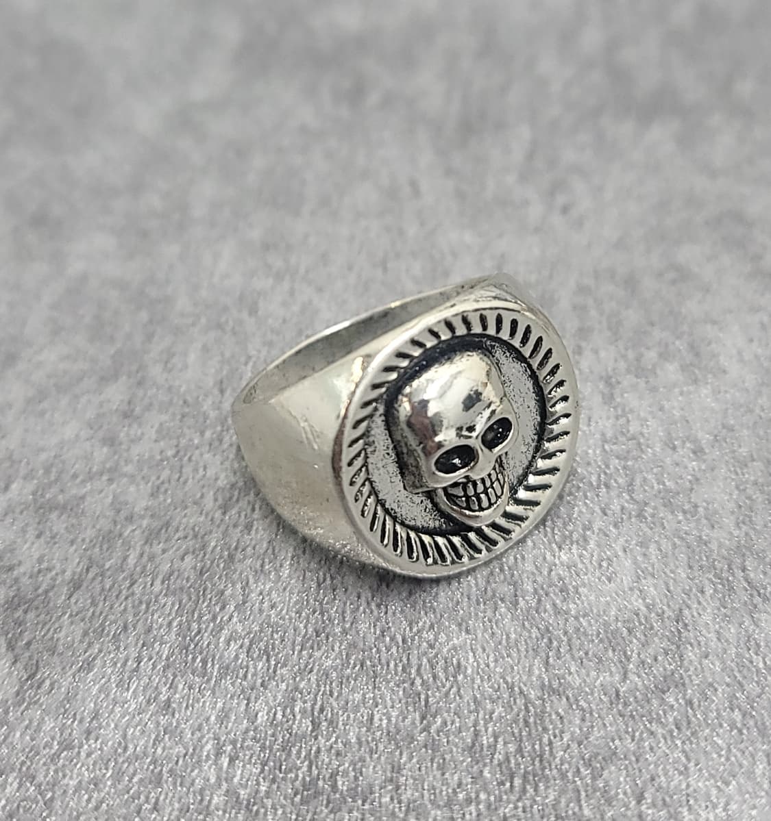 빈티지 스컬 해골반지 상품이미지4