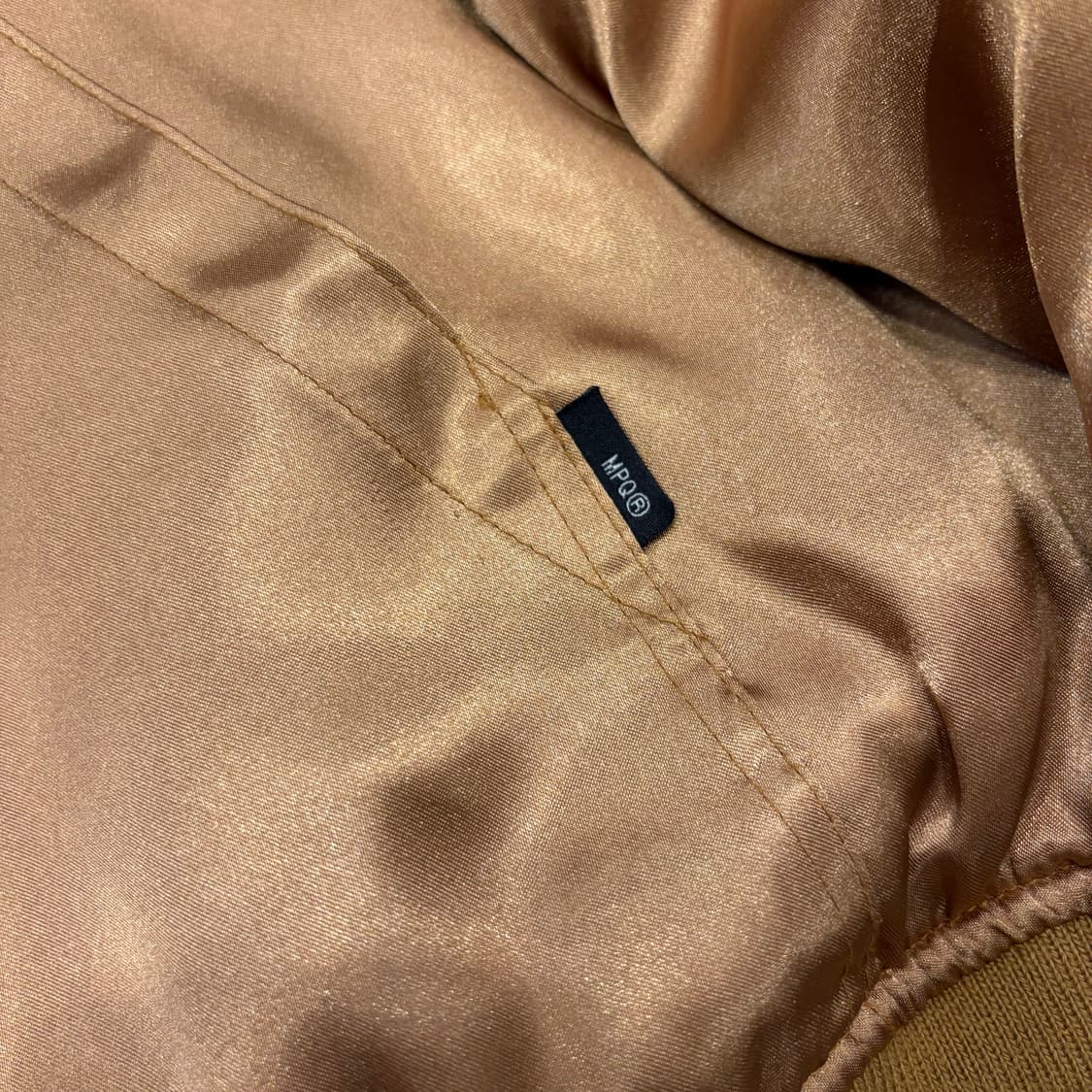 MPQ 엠피큐 리버시블 드래곤 자수 브라운 스카쟌 자켓 D469 상품이미지5