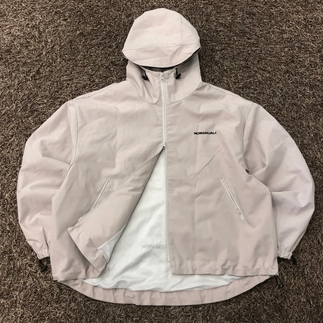 노매뉴얼 투웨이 후드 바람막이 자켓 상품이미지1