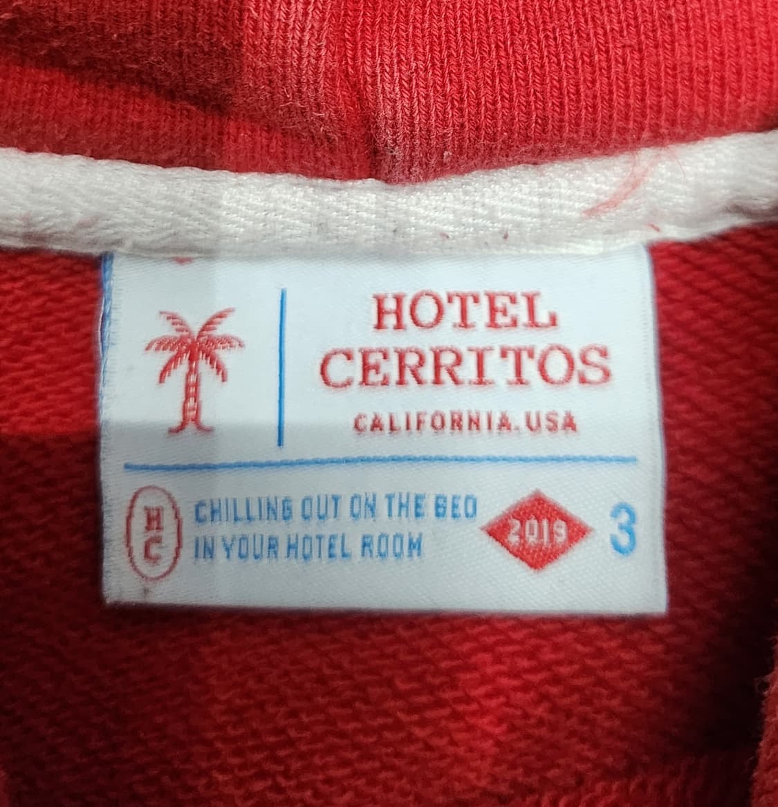 호텔 세리토스 후드티 3사이즈 (110-115) 상품이미지3