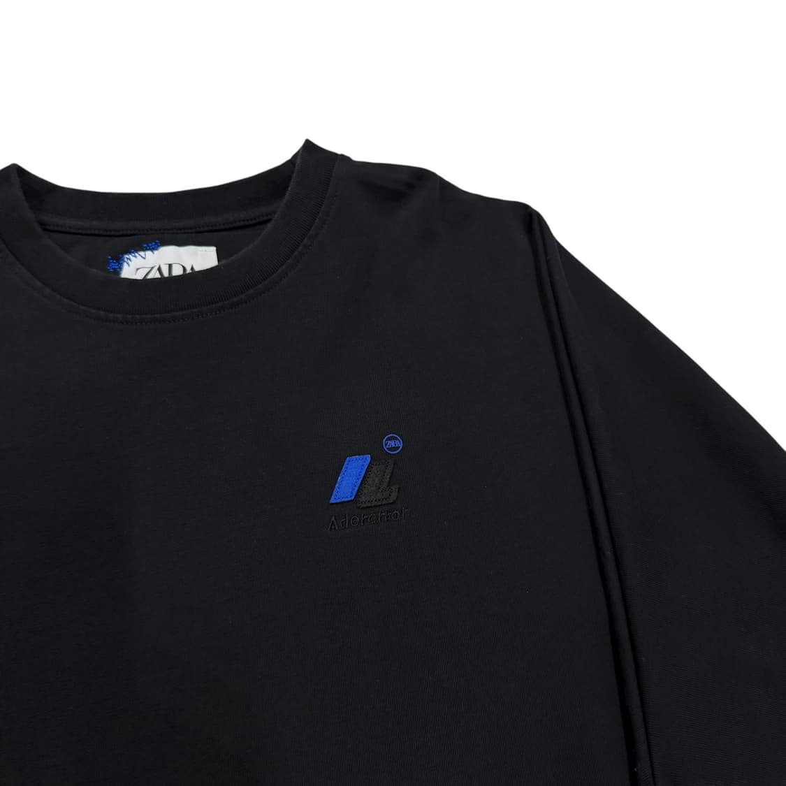 자라 X 아더에러 그래픽 롱슬리브 긴팔티 블랙 S-M 상품이미지2