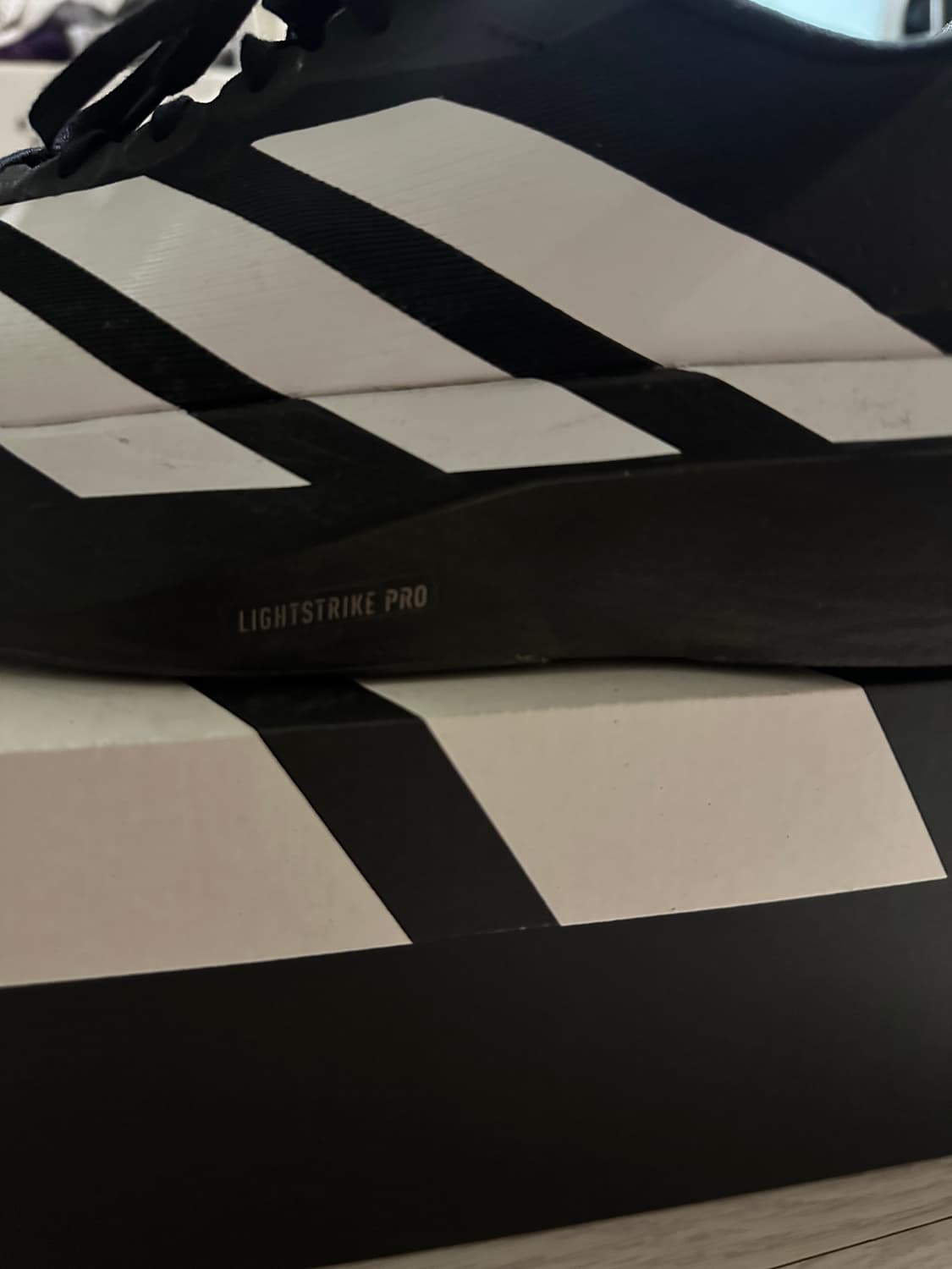 아디다스 아디제로 EVO SL 블랙 275 팝니당 상품이미지3