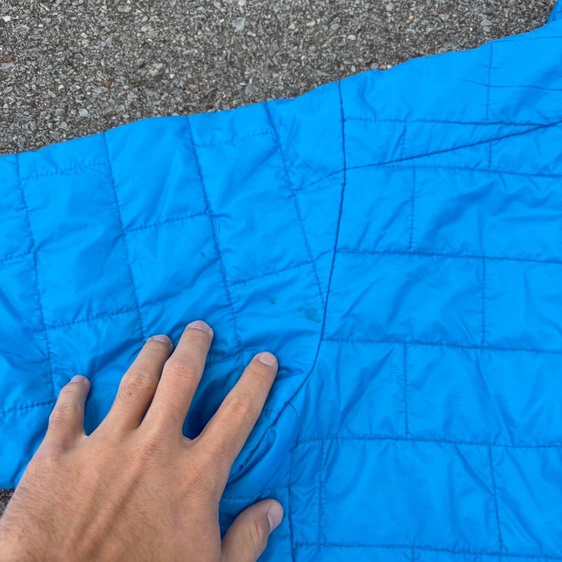 파타고니아 경량패딩 블루 XL 상품이미지4