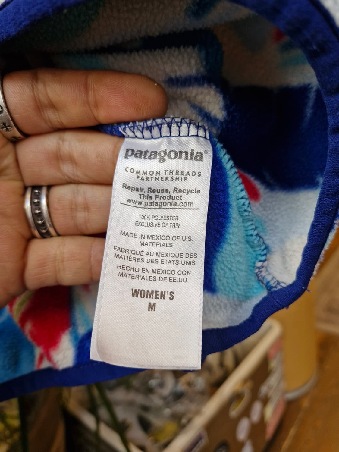 Z-322 파타고니아 신칠라 아즈텍 네이티브 상품이미지7