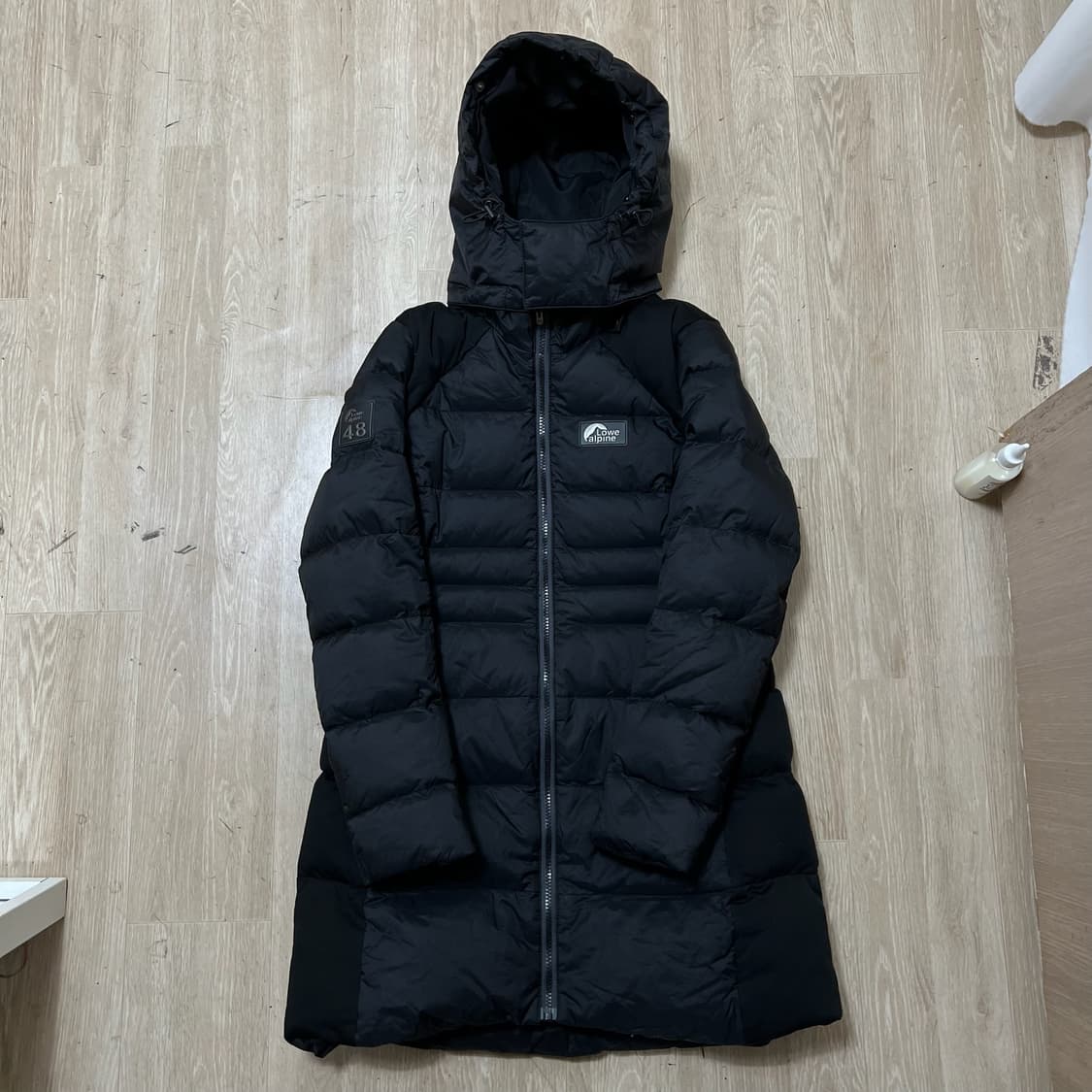 로우알파인 여성 덕다운 후드 롱패딩 S/90  상품이미지1