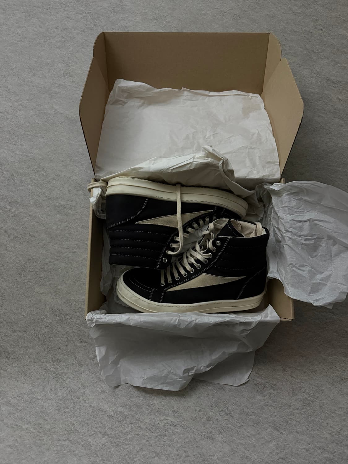 릭오웬스 반스 하이탑 상품이미지1