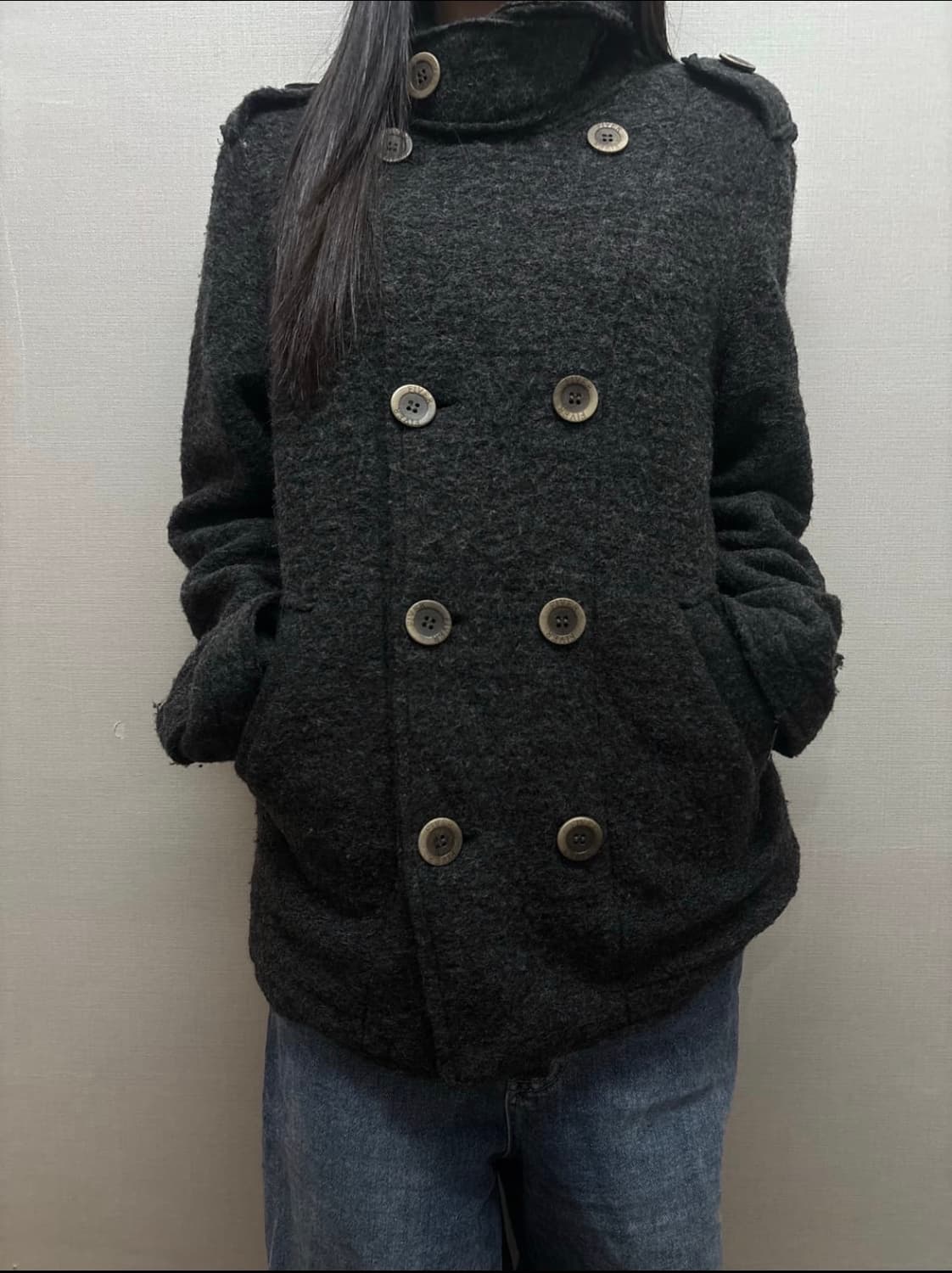 빈티지 더블 코트 상품이미지1