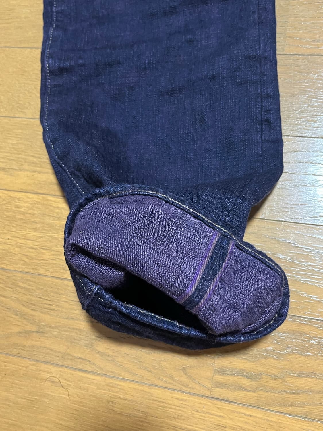 [31] 오니 데님 Oni denim 17온스 범피  Bumpy 무라사키 상품이미지2