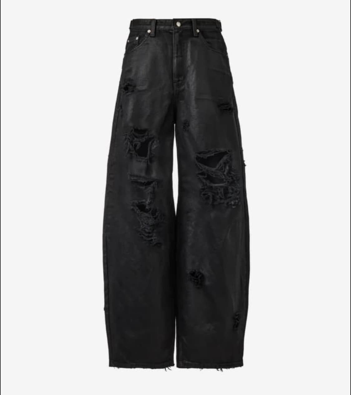 어나더유스 2 레이어드 디스트로이드 진 (블랙) 2사이즈 판매 상품이미지1