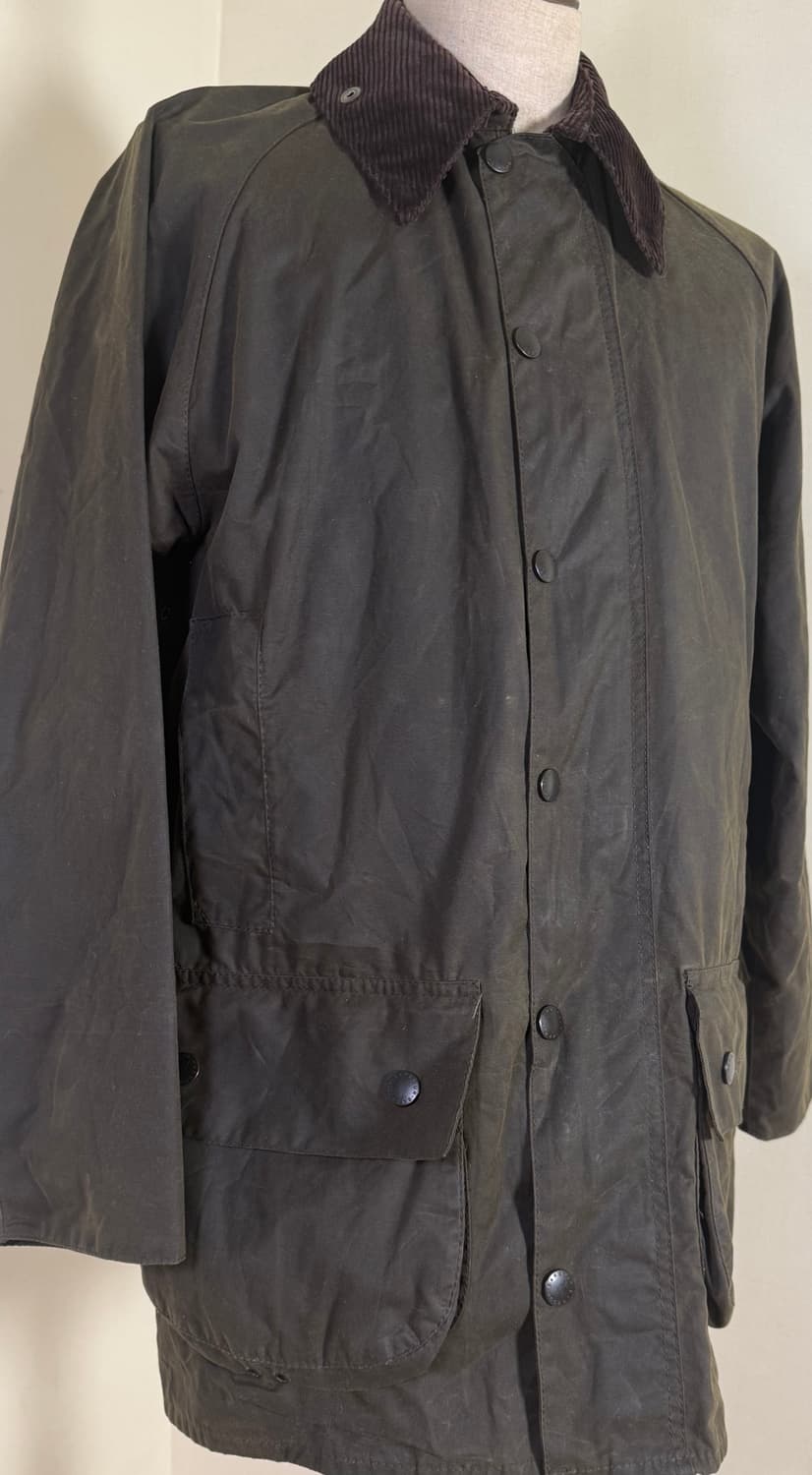 바버 보퍼트 C38 올리브 (영국제) 상품이미지1