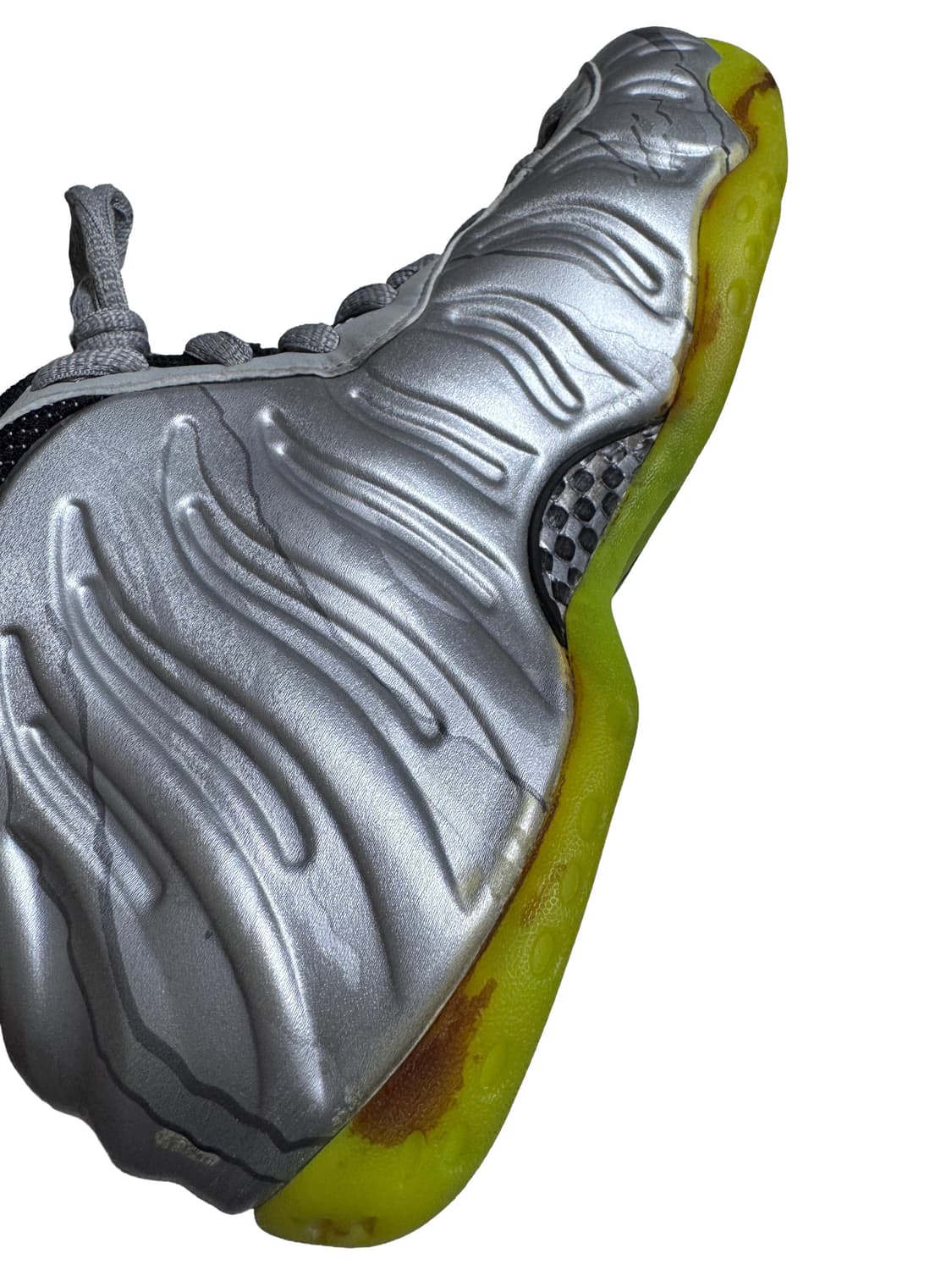 나이키 에어 폼포짓 원실버 볼트 카모 260 US8 상품이미지6