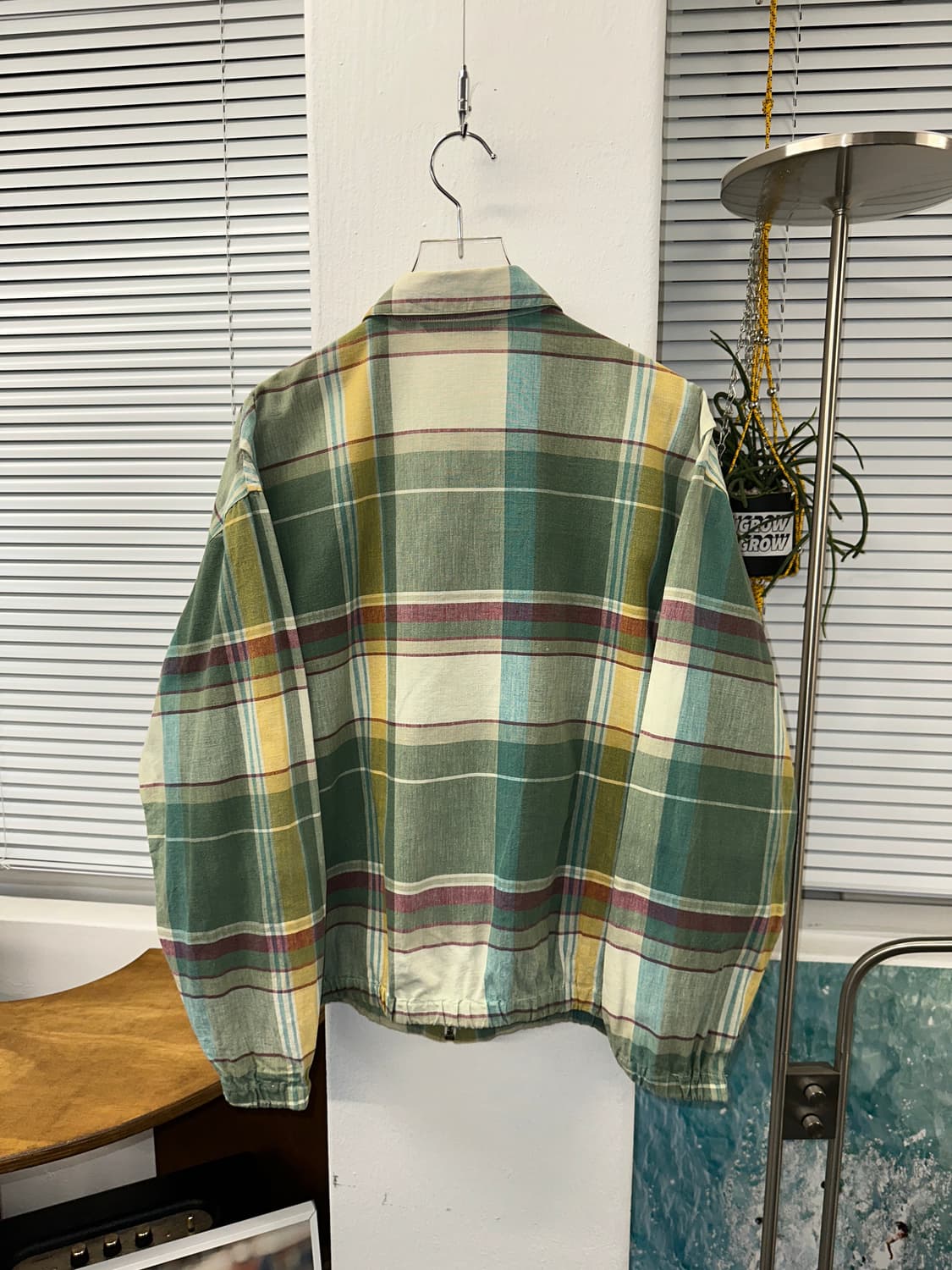 폴로 마드라스 체크 멀티 봄버 자켓  상품이미지2