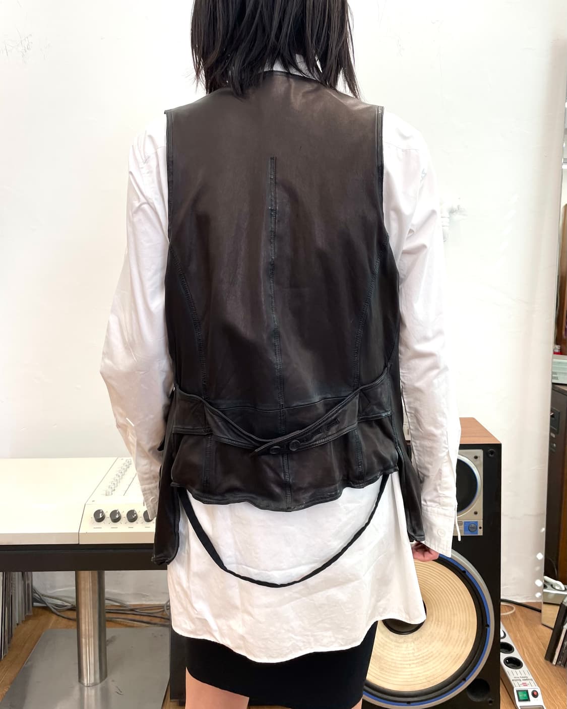 [2] 블랙바렛 닐바렛 레더 베스트 상품이미지3