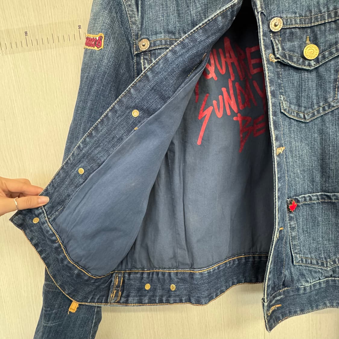Dsquared2 디스퀘어드 데님 자켓 청자켓 상품이미지4