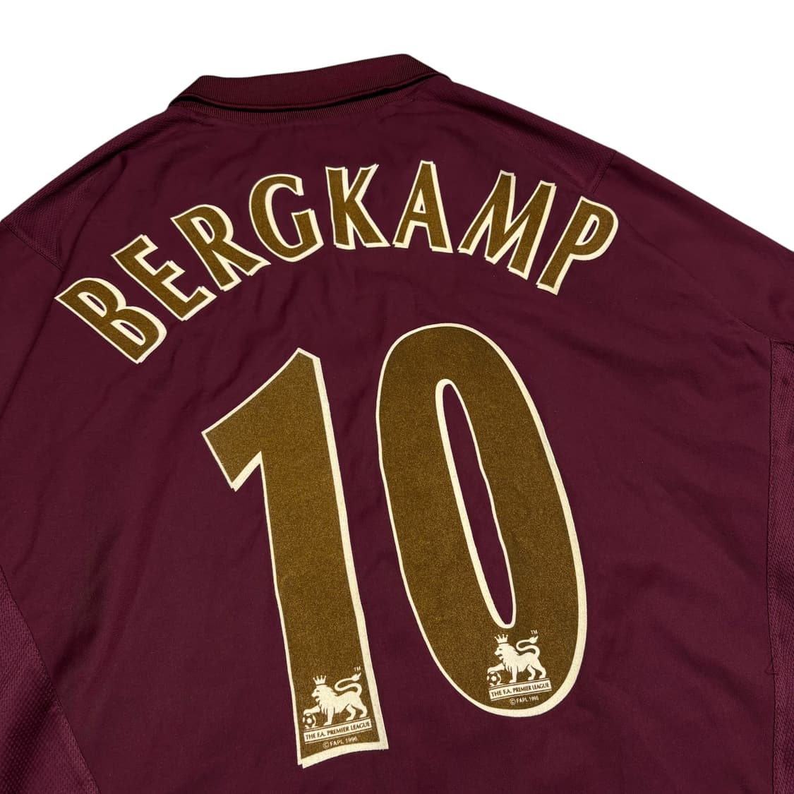 나이키 05-06 아스날 베르캄프 마킹 유니폼 상품이미지2