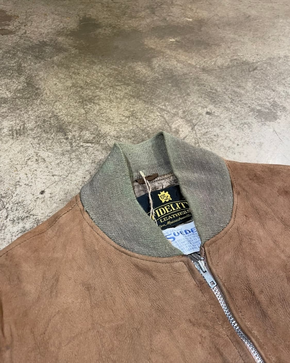 70’s 스웨이드 봄버 타입 자켓(B5119) 상품이미지5