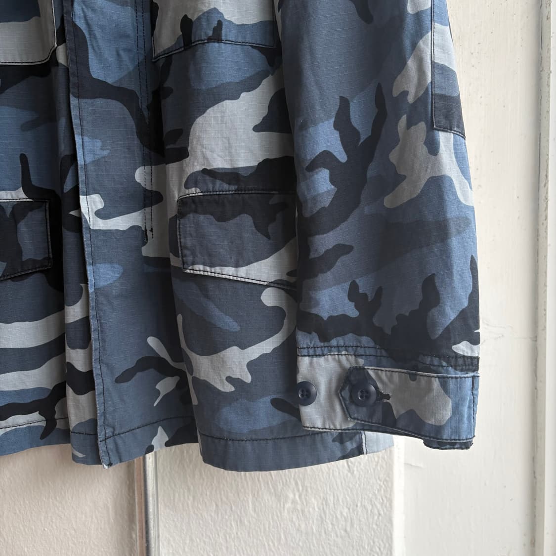 Bueva Vista 블루 카모 M65 필드 자켓 상품이미지3