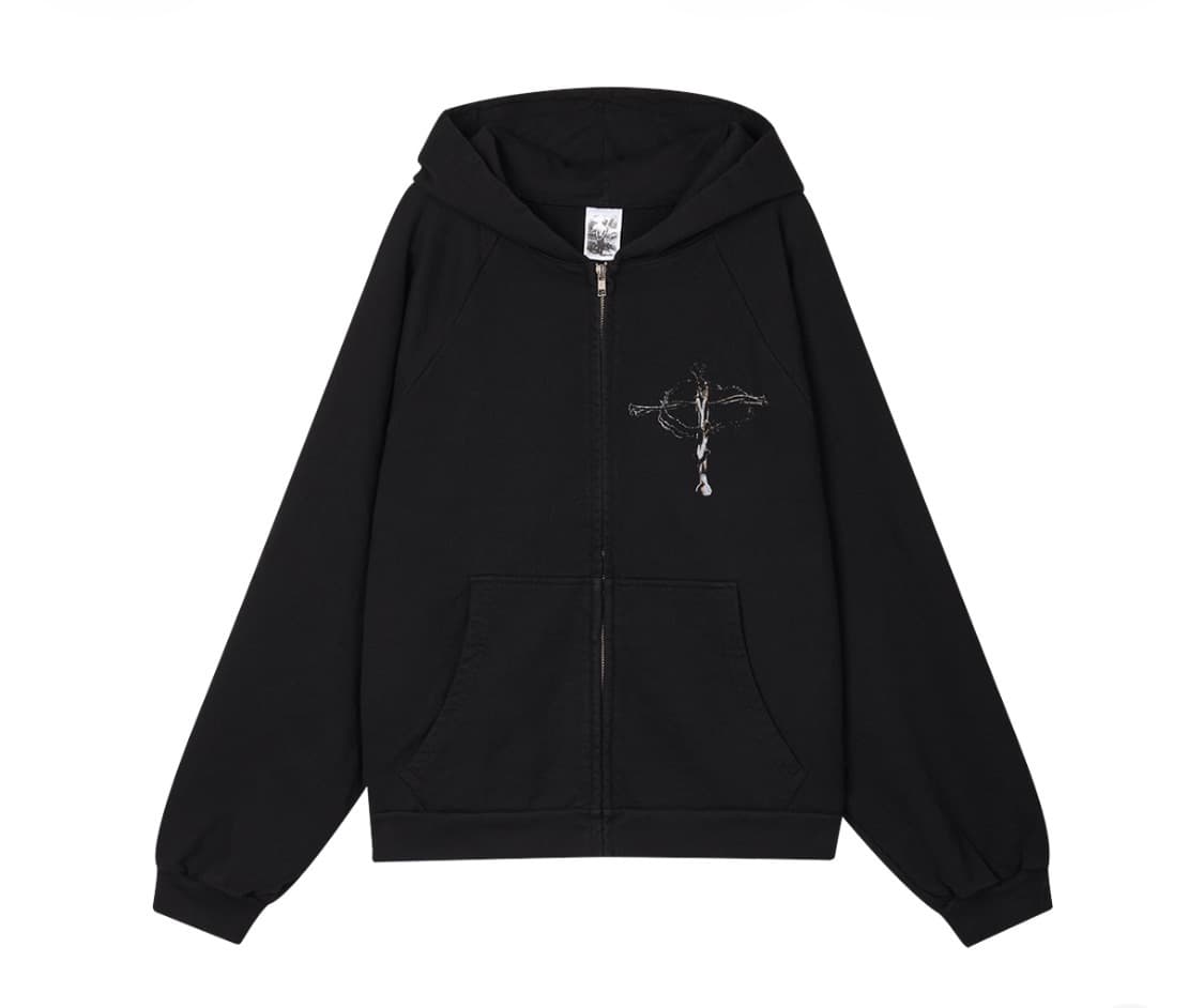 [L] 바스켓케이스 로드래시 집업 후디 후드 상품이미지1