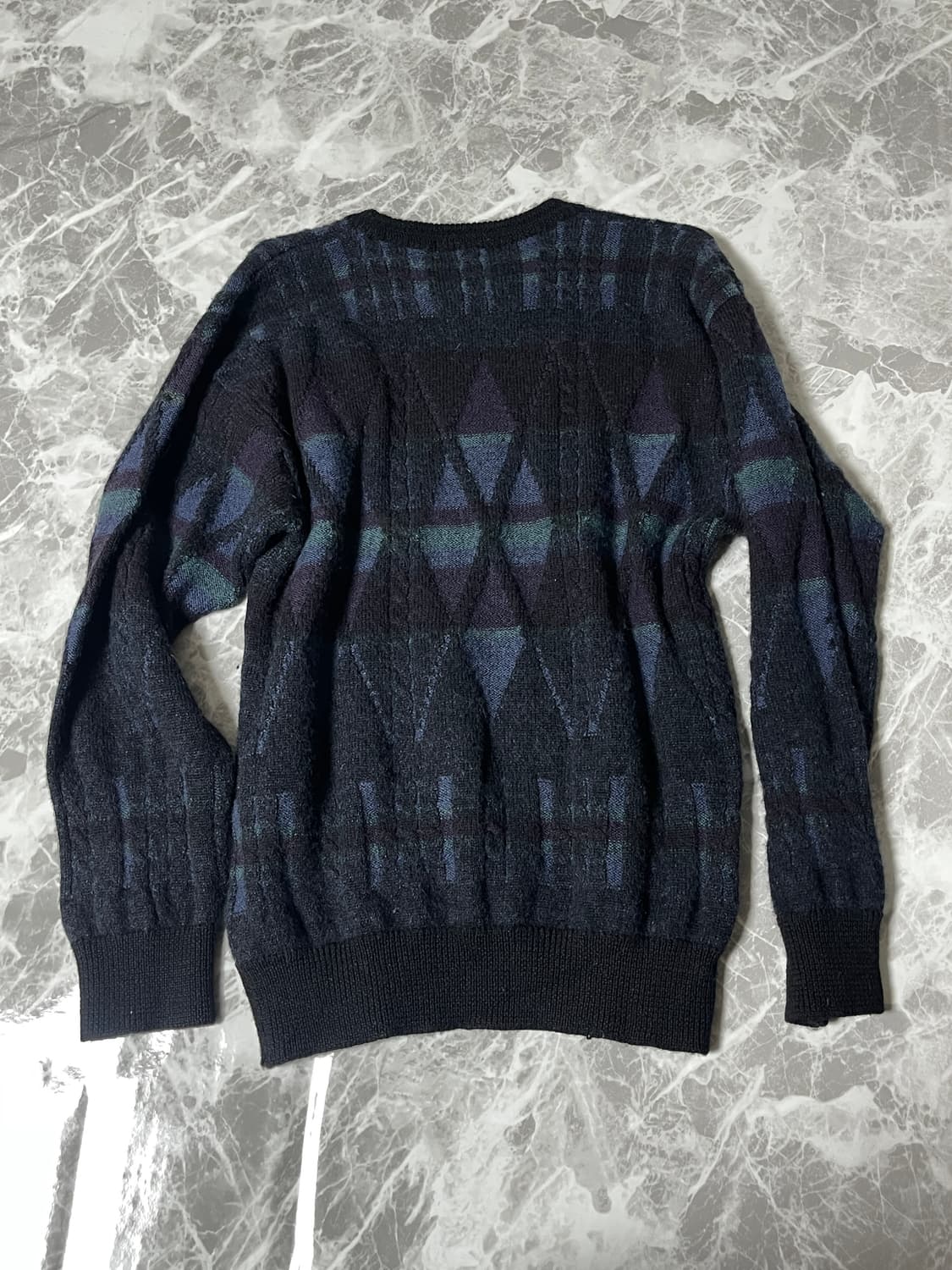 (Japanese vintage)ethnic round knit 상품이미지4