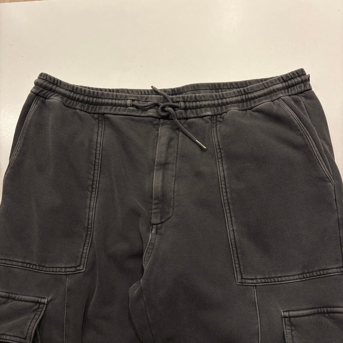 [52] 21s 준지 가먼트다잉 카고 조거 팬츠 C423 상품이미지3