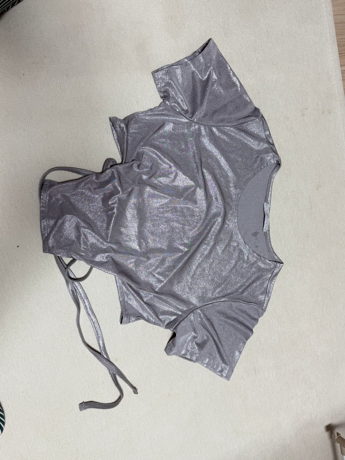 코잔타 실버 글리터 티셔츠 상품이미지1