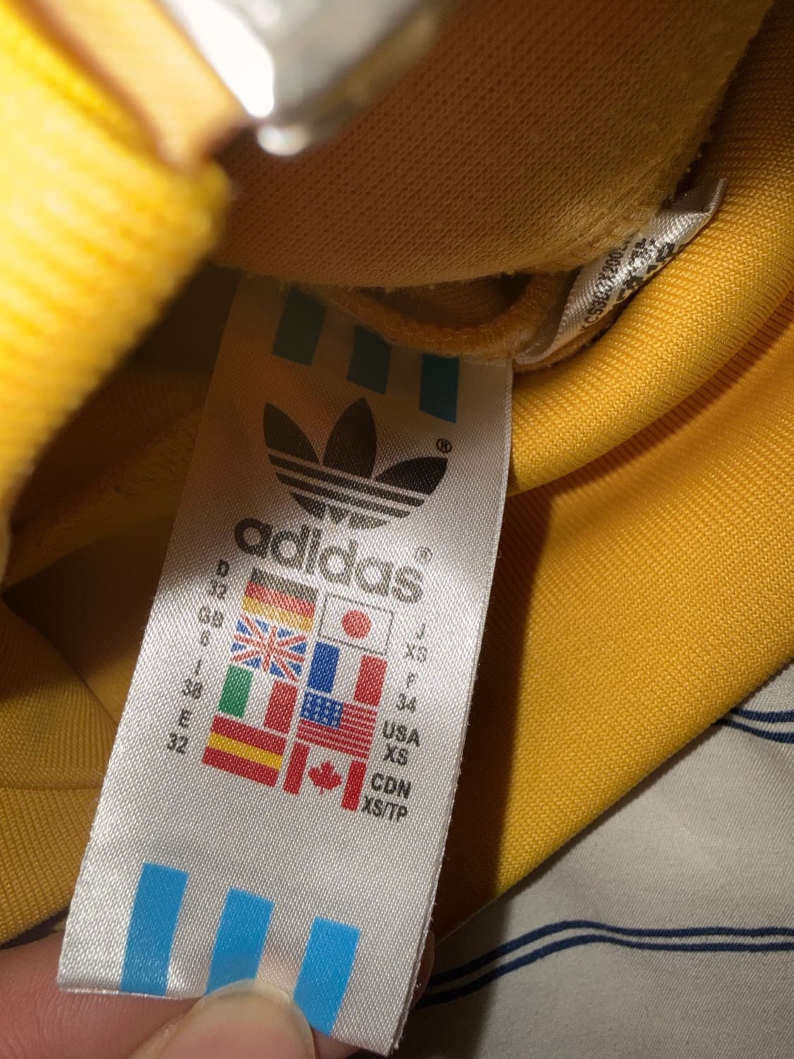 아디다스 2005 브라질 트랙탑 져지 XS 상품이미지3