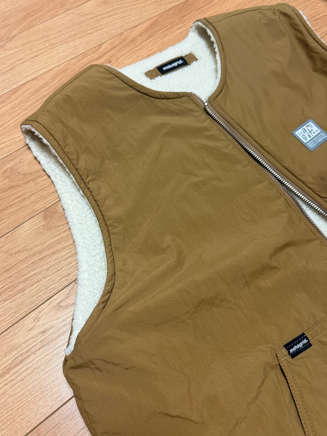 마하그리드 리버시블 조끼 M 상품이미지2