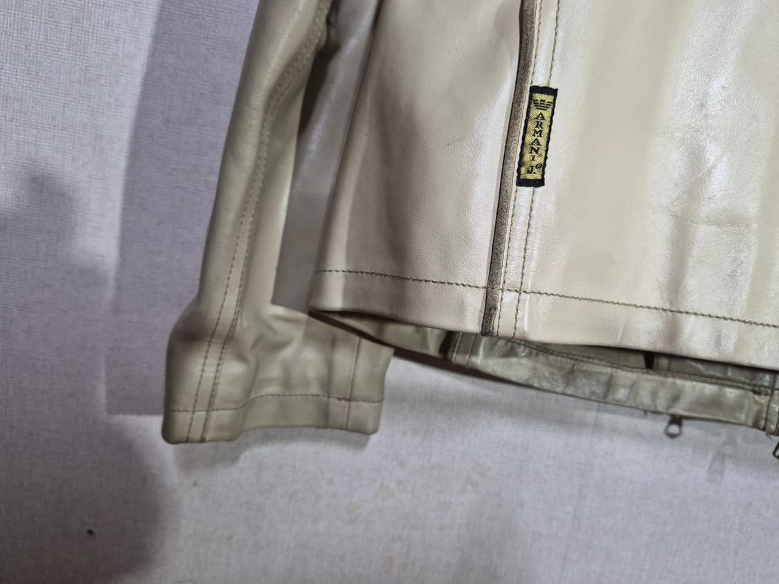 Armani Jean's 알마니 진 레더 자켓52(우리95 ~100) 상품이미지7