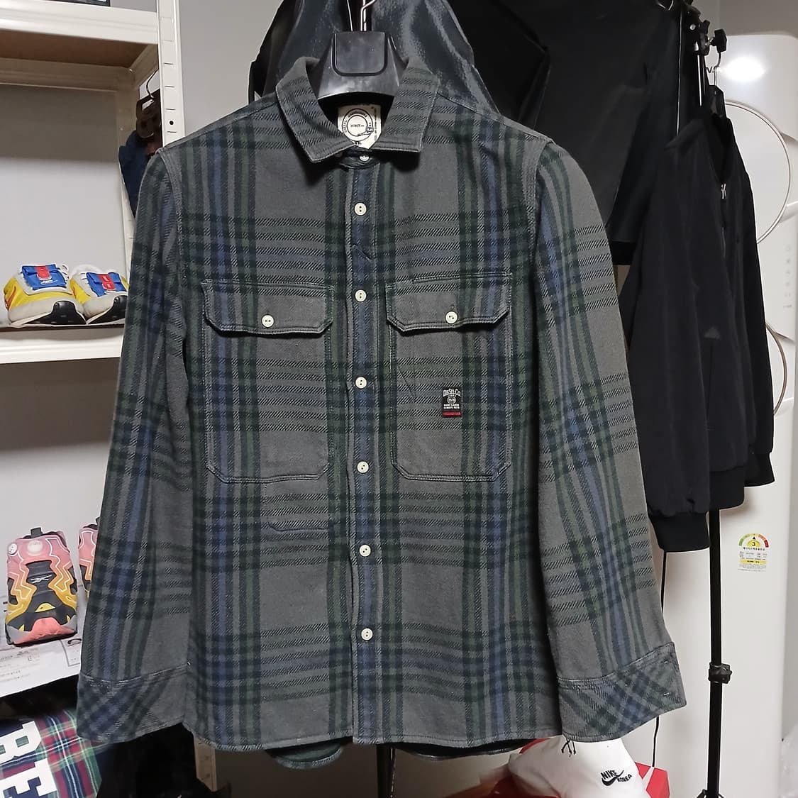 DIesel 디젤 디테일 좋은 셔츠 빈티지 체크 상품이미지2