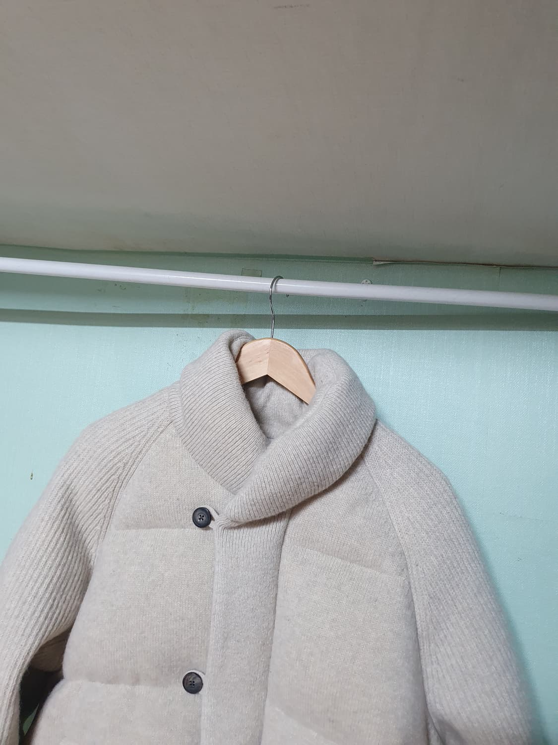 우마뭉 니트 패딩 점퍼 M 상품이미지2