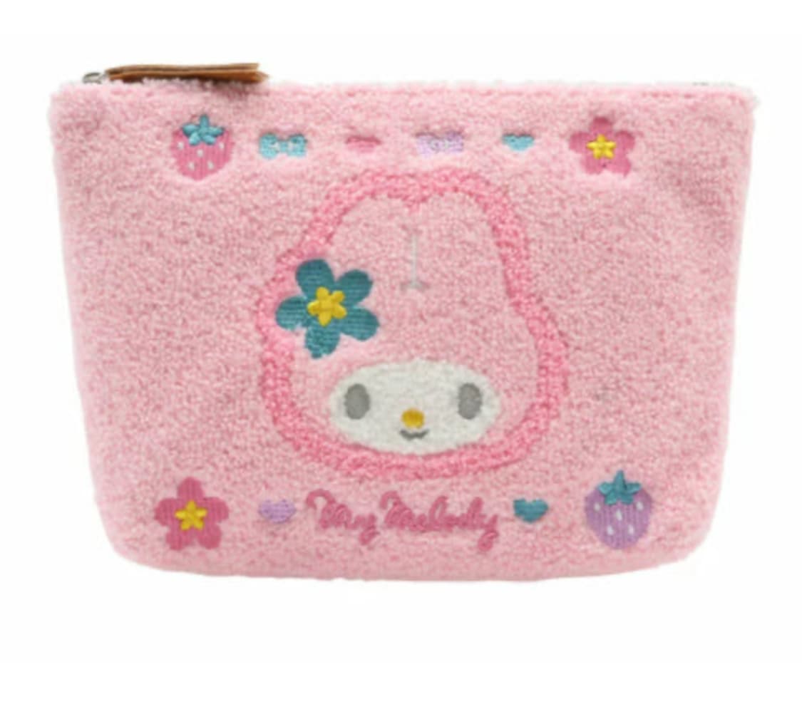 산리오 마이멜로디 뽀글이 파우치 상품이미지1