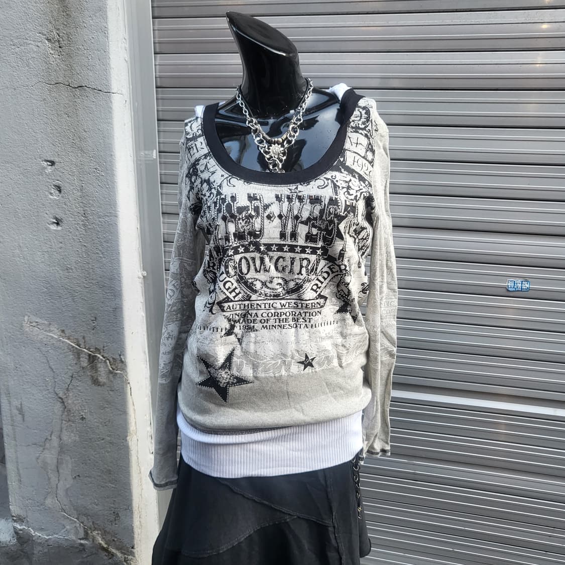 LIBERTALIA Hooded long sleeves  상품이미지2