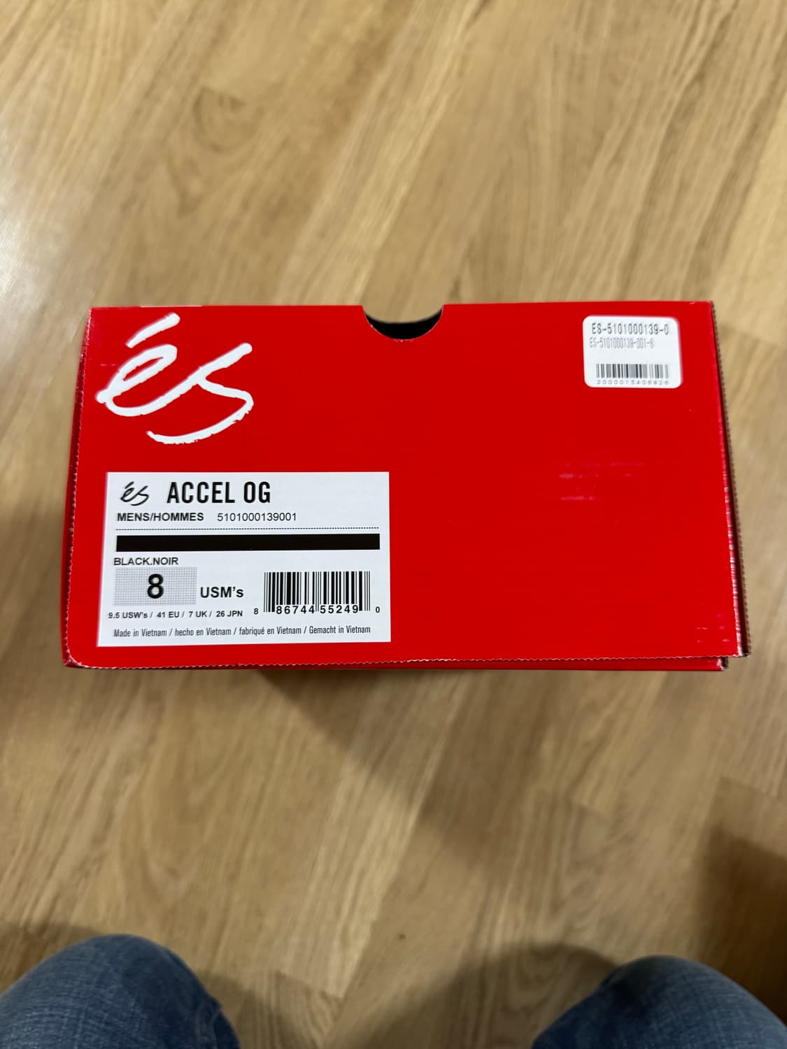 es 보드화 260 새상품(미사용) 당일배송 ACCEL OG 이에스  상품이미지2