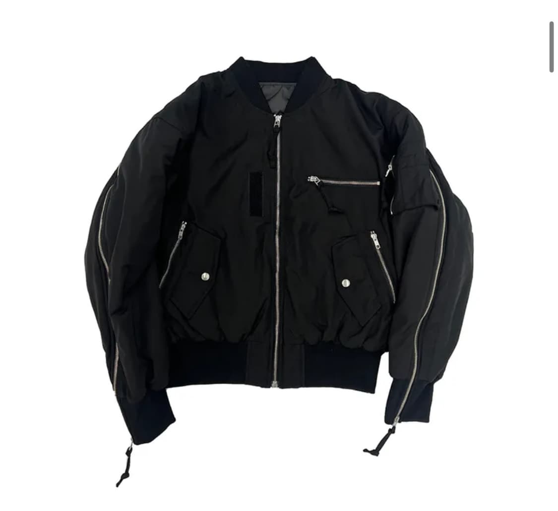 그레일즈 22fw 리버시블 봄버 마원 자켓 팝니다 상품이미지3