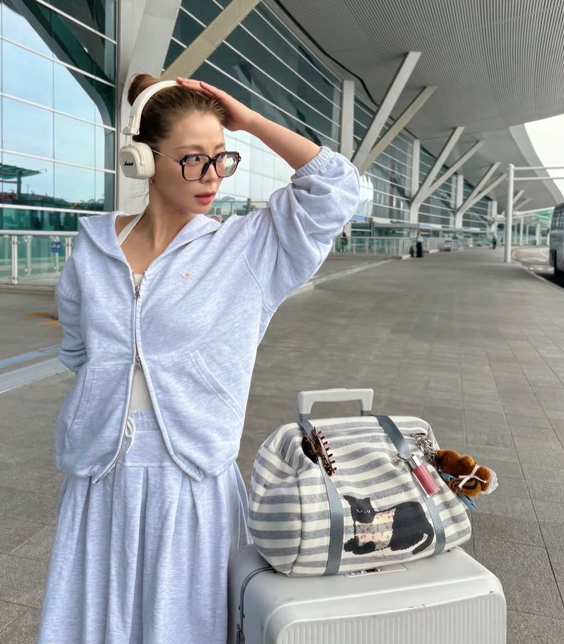 펀프롬펀Nero Cat Mini Duffel bag 가방 상품이미지1