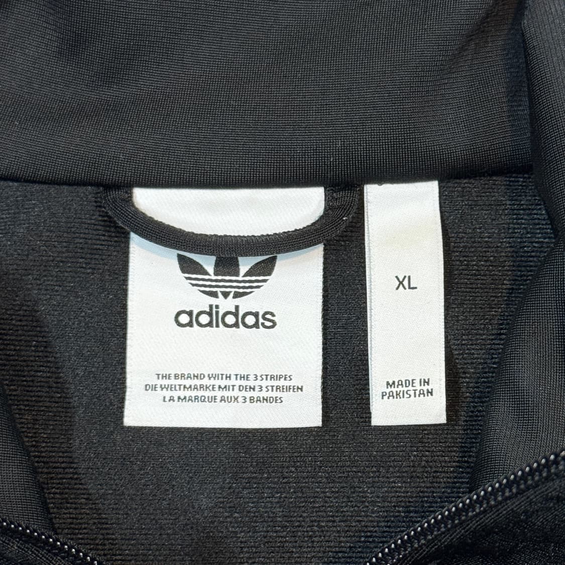 XL) 아디다스 파이어버드 삼선 져지 트랙탑 집업 블랙 A12 상품이미지7