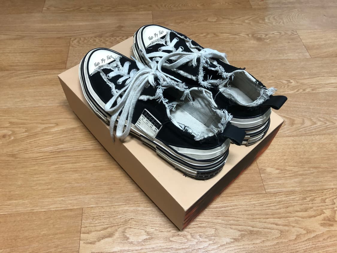 XVESSEL 스니커즈 남성 265 블랙/화이트 상품이미지2