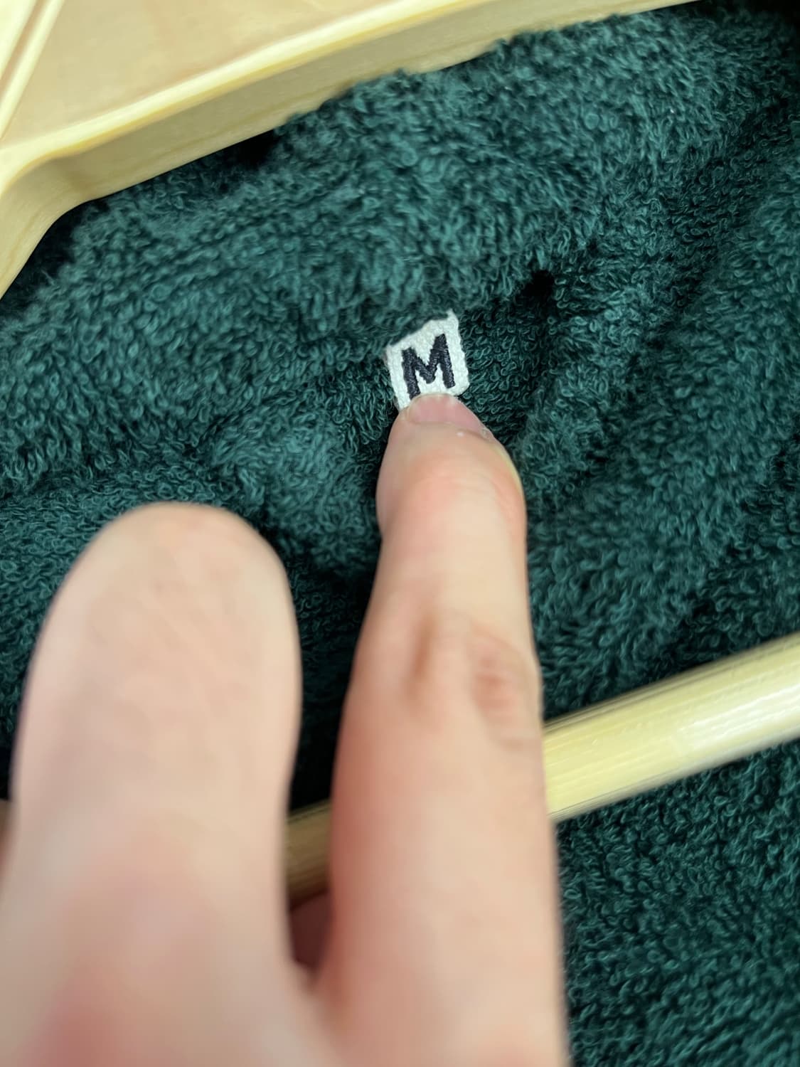테클라 후드 배스 로브 그린 포레스트 미디움 M 상품이미지8