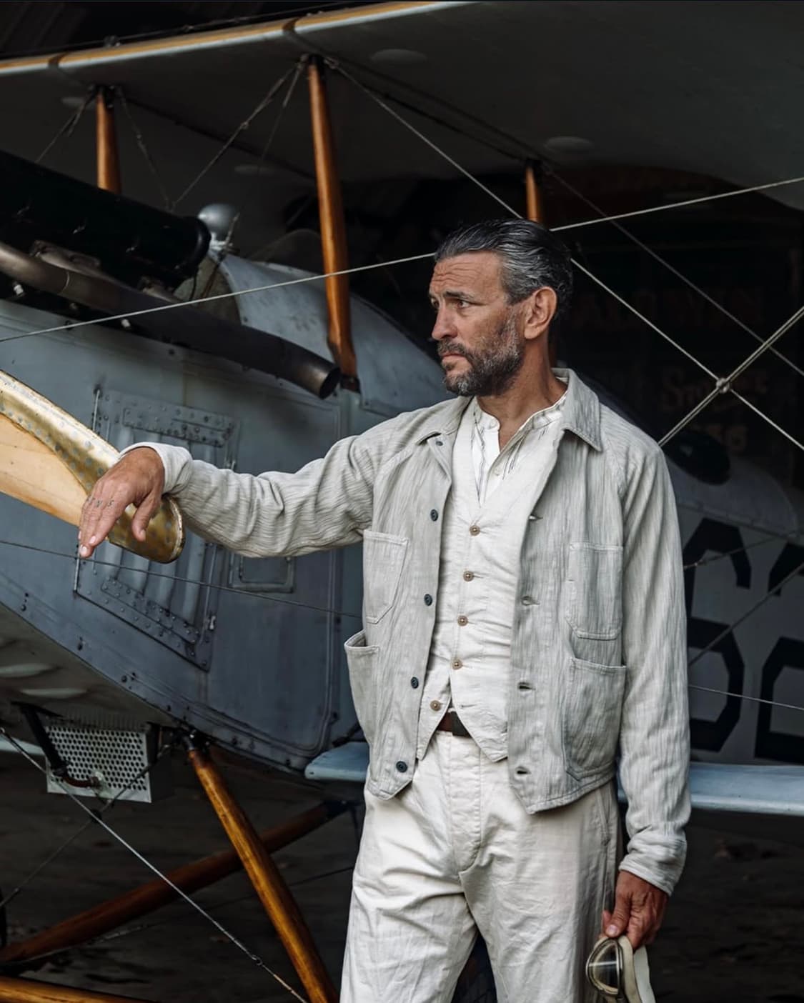 RRL [새상품] 니트 헤링본 트윌 자켓 M 판매 상품이미지1